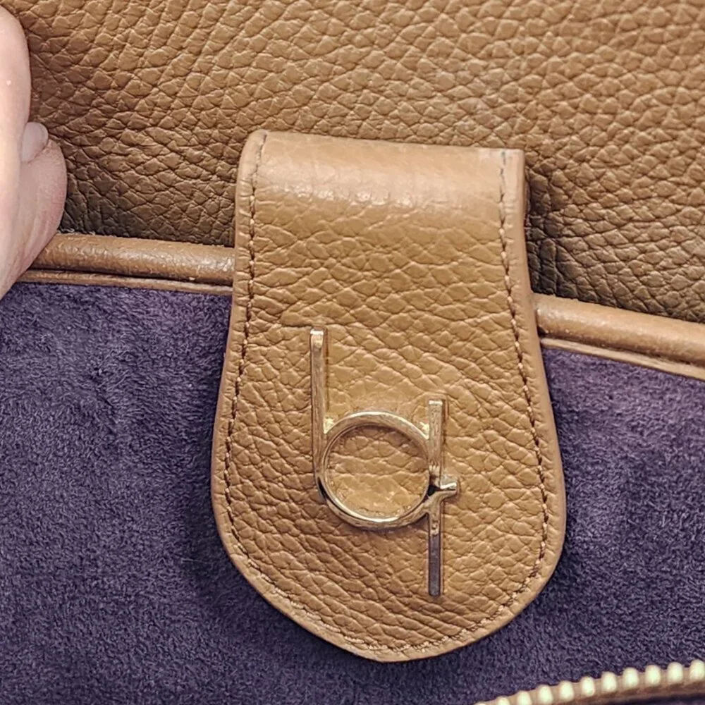 LDR Brands -‎ The Porter Leather Laptop bag Tan No Crossbody Strap